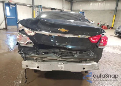 2015 Chevrolet Impala Lt из США, поврежденный, VIN 2G1115SL9F9106606